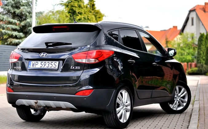 Hyundai ix35 cena 43500 przebieg: 198684, rok produkcji 2010 z Świerzawa małe 596